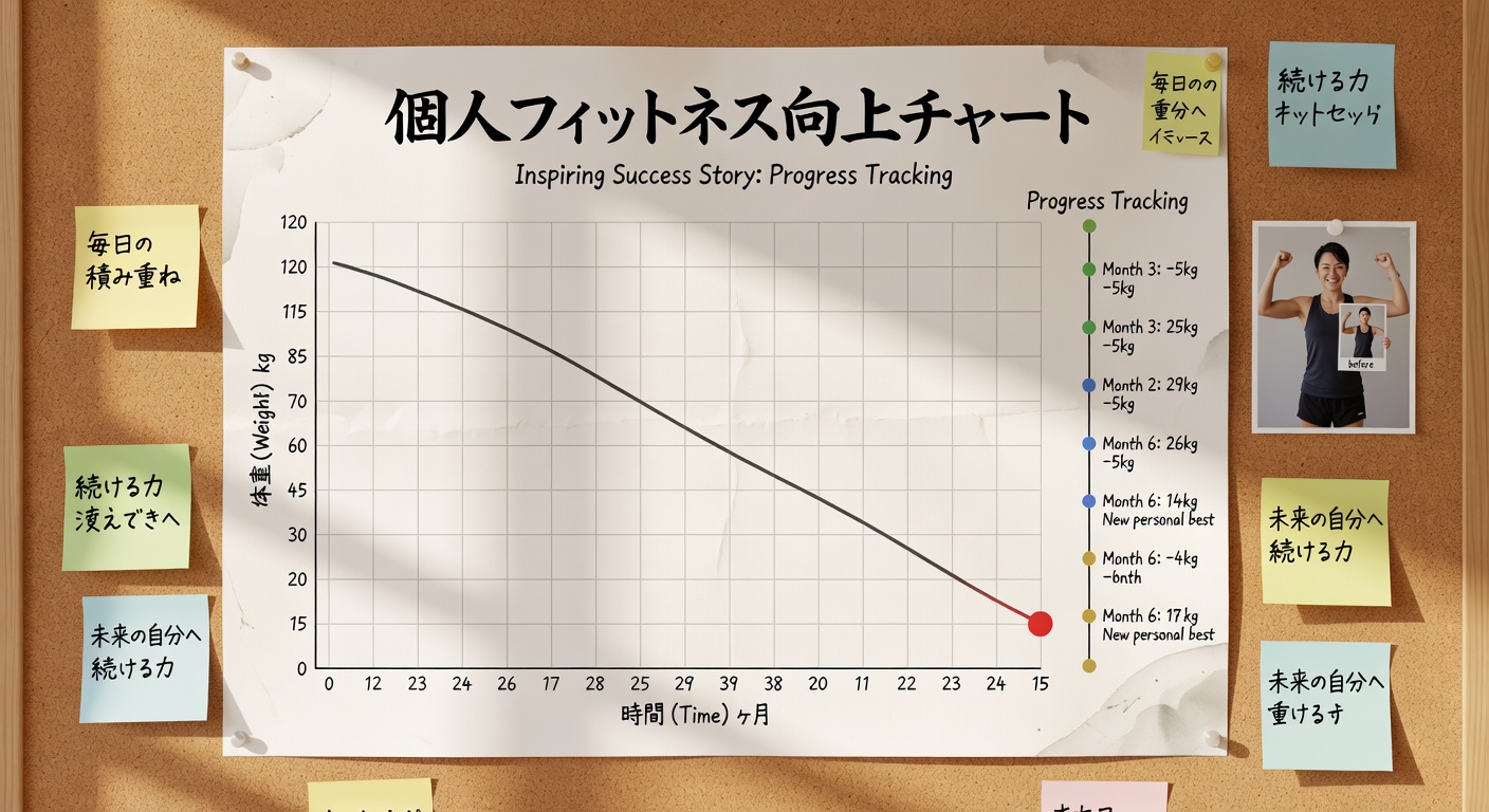 フィットネス向上チャート