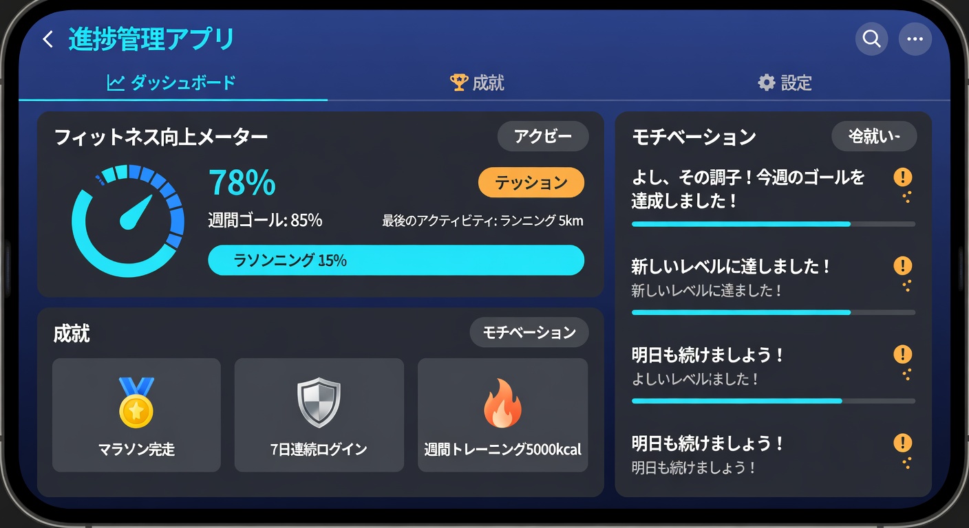 進捗アプリ